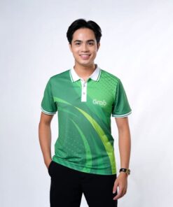 Đồng Phục Teambuilding Thương Hiệu Grab 8 ao polo dong phuc team building thuong hieu grab