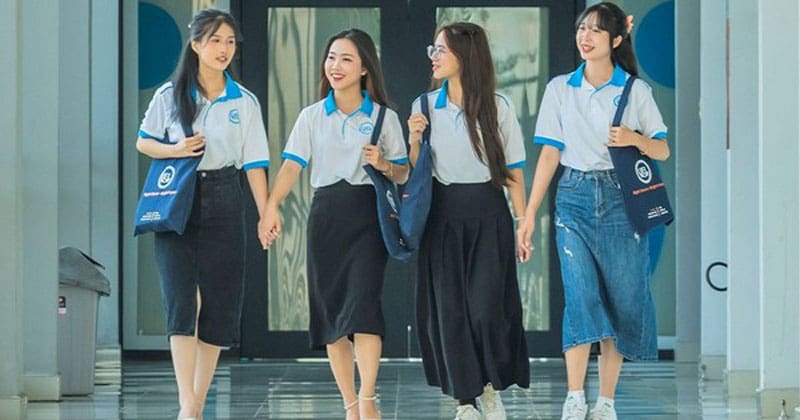 5+ Mẫu thiết kế áo đồng phục UEL trường đại học Kinh Tế Luật: Năng động và thu hút 1 Mẫu áo polo đồng phục UEL