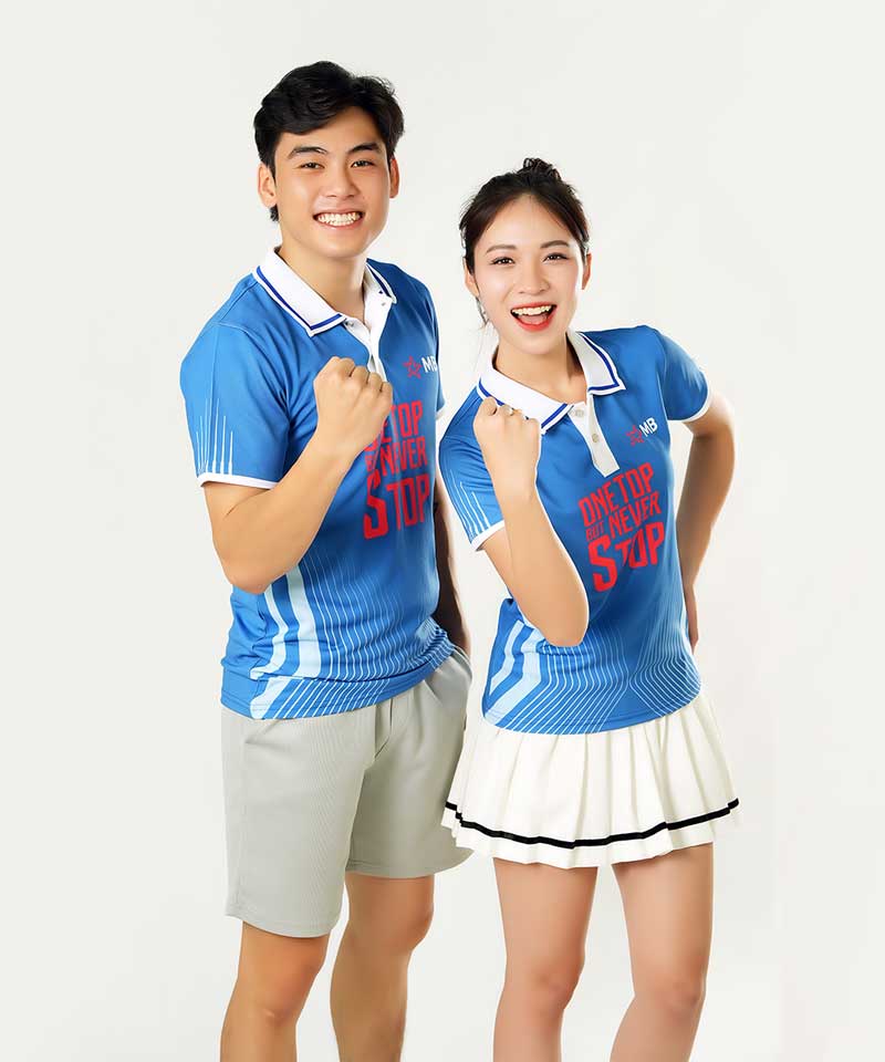 Đồng phục có cổ TEAMBUILDING ngân hàng MBBANK form Regular Fit 4 Đồng phục có cổ TEAMBUILDING ngân hàng MBBANK form Regular Fit - Ảnh 4