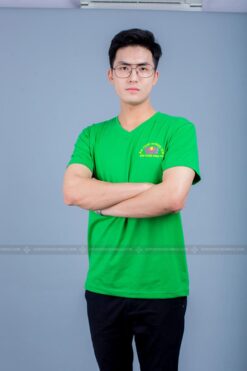 Chất liệu vải may áo thun đồng phục cao cấp thân thiện với da