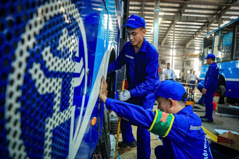 Đồng phục bảo hộ kỹ thuật viên công ty Transerco