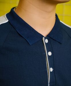 Áo đồng phục công ty màu xanh đen phối xám 12 dong phuc doanh nghiep 14 1