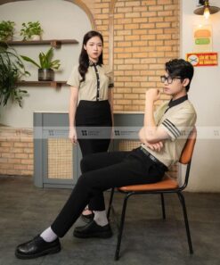 Đồng phục nhà hàng Maison Sen 15 dong phuc nha hang maison sen 0 2