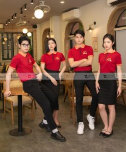 Đồng phục nhà hàng fast food Mcdonald's