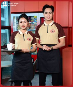 Áo đồng phục cổ bẻ thương hiệu Highland