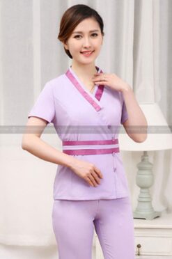 Kiểu dáng thiết kế đồng phục cổ tròn