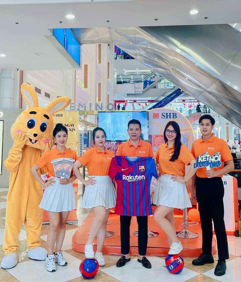Đồng phục teambuilding ngân hàng SHB
