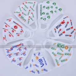 Khẩu trang kháng khuẩn in logo thương hiệu - ngân hàng