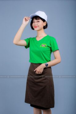 Màu sắc áo thun đồng phục Hương Sen nổi bật hài hòa