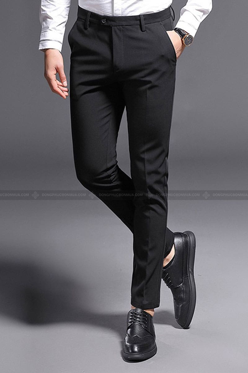 17+ Gợi ý địa điểm mua đồng phục công sở ở Hà Nội chất lượng, uy tín 2 Mẫu quần âu công sở nam tại Hà Nội