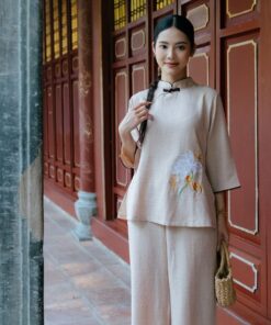phap phuc mau be theu hoa sen 2
