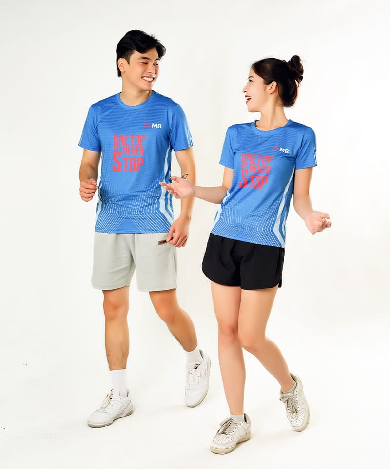 Áo thun giải chạy ngân hàng MBBANK form Regular Fit 4 Áo thun giải chạy ngân hàng MBBANK form Regular Fit - Ảnh 4