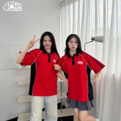 Chất liệu vải may áo đồng phục lớp Racing dày dặn thoáng mát