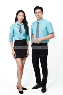 Mẫu sơ mi đồng phục công sở thời trang 2025 18 so mi dong phuc cong so 2 min 1