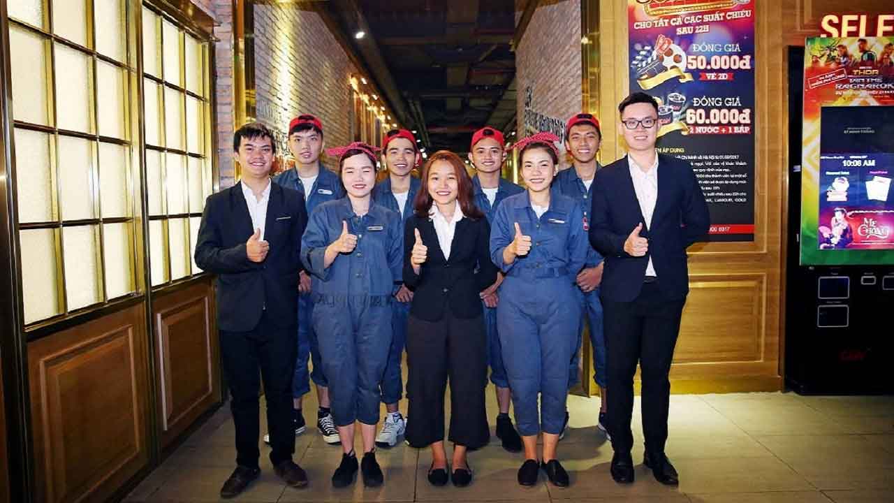 Tổng hợp 5+ Mẫu đồng phục CGV chuyên nghiệp, uy tín
