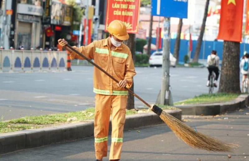 Tổng hợp 6+ mẫu đồng phục công nhân vệ sinh bền đẹp, bảo vệ an toàn 3 Đồng phục vệ sinh khu công nghiệp