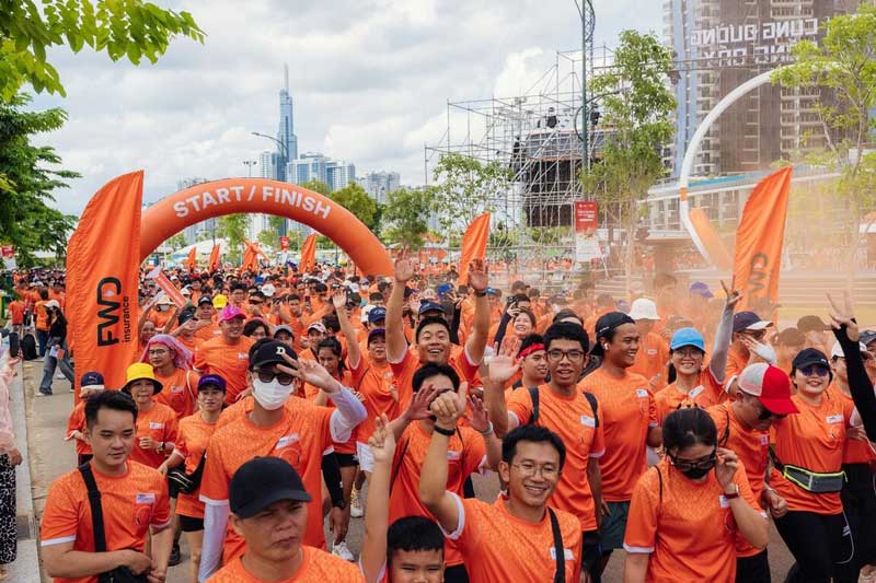 Top 3+ Mẫu đồng phục bảo hiểm FWD thiết kế sang trọng, lịch sự 2 Đồng phục team building sự kiện FWD
