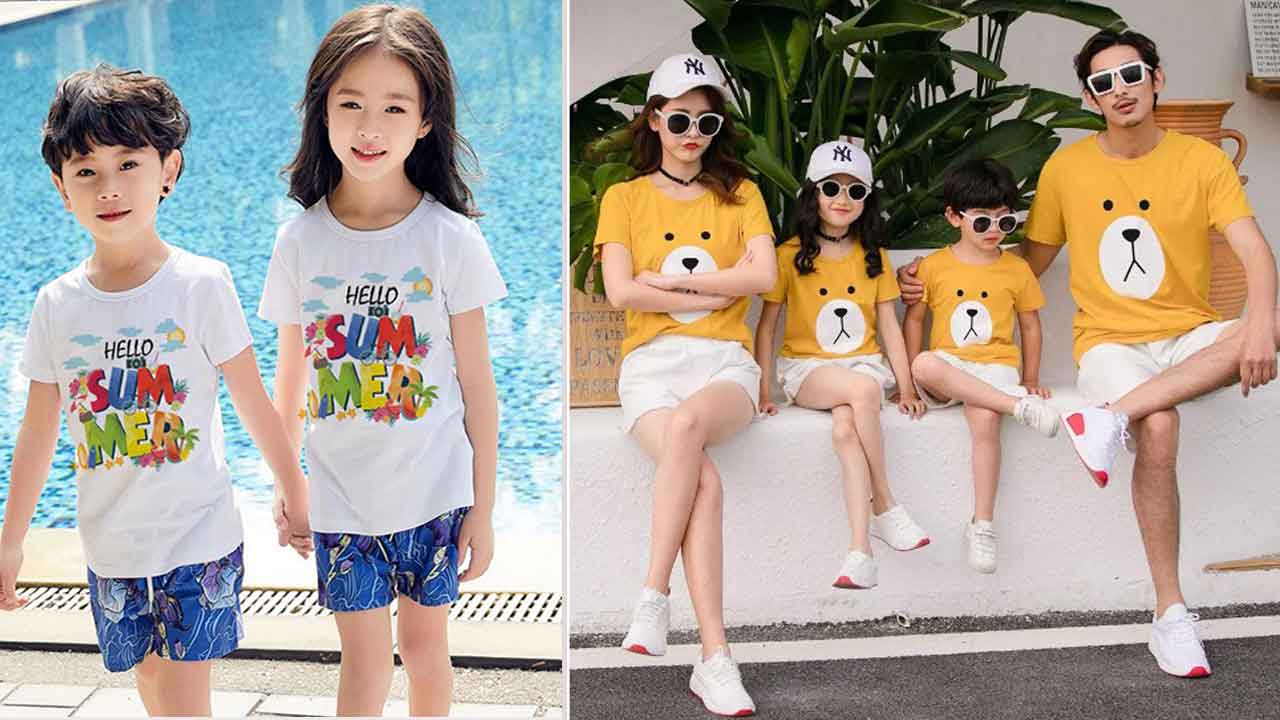 Bảng giá đồng phục áo gia đình tại Đồng Phục Bốn Mùa mới nhất