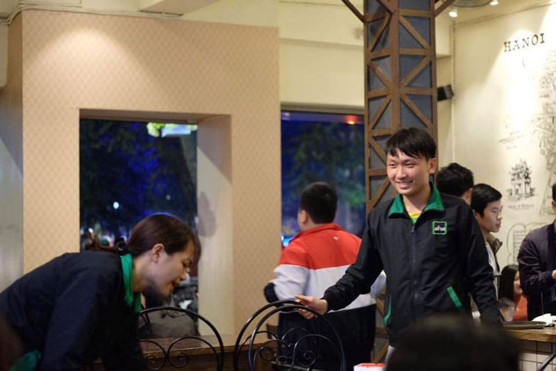 Mẫu áo khoác đồng phục Aha cafe
