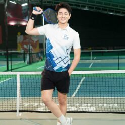 Mẫu đồng phục pickleball cho nam TH True Milk