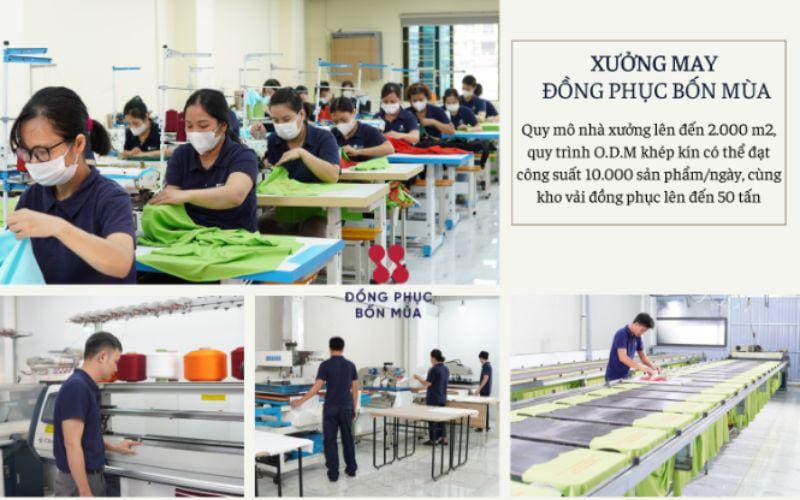 Hình ảnh Xưởng may áo bóng đá theo yêu cầu - Đồng phục bốn mùa