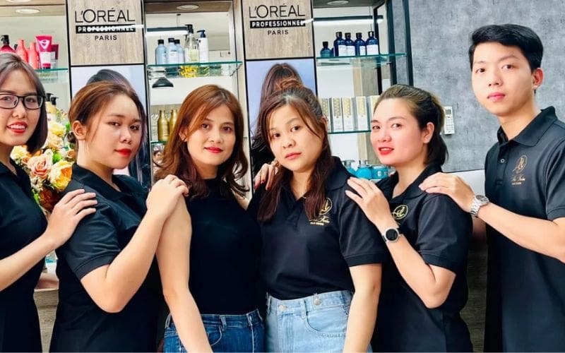 Áo thun cổ tròn/cổ bẻ in logo barber
