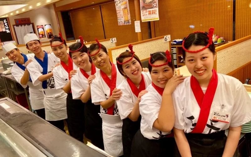 May Đồng Phục Quán Sushi Phong Cách Nhật | Báo Giá 2025