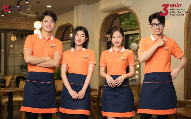 Xưởng May Đồng Phục F&B Đẹp, Chất Lượng | Giá Rẻ Nhất 2025